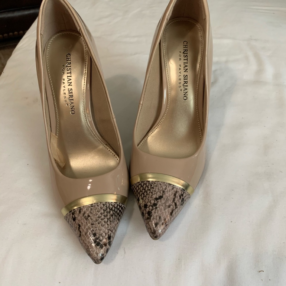 Christian Soriano for Payless ladies heels Sz6 A7